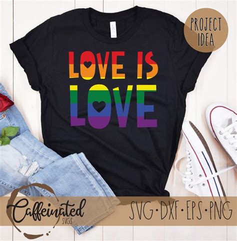 Love Is Love Svg Pride Svg Gay Pride Svg Pride Month Svg Etsy