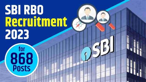 Sbi Rbo Recruitment