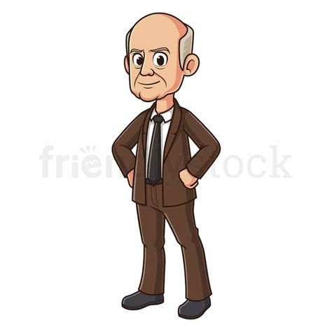 Cartoon Dwight D Eisenhower Vector Illustration Clip Art Graphic ...