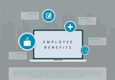 Employee Benefits Infographic Templates 156311 Vector Art at Vecteezy