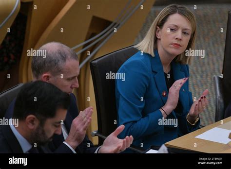 Edinburgh Scotland, UK 07 December 2023. Cabinet Secretary for