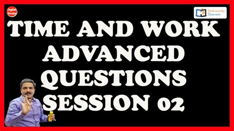 Time And Work Advanced Questions For Sbi Po Clerk Ibps Po Ssc Cgl Chsl Tspsc Exams Appsc