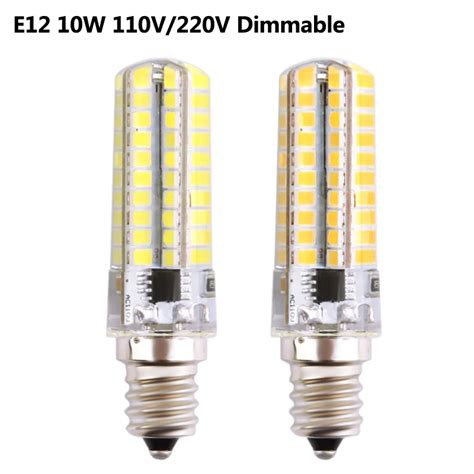 Led Lamp E12 Dimmable SMD 2835 LED Corn Light Bulb E12 110V 220V