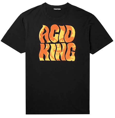 Acid King Acid King Ricky Old School T Shirt W Back Print