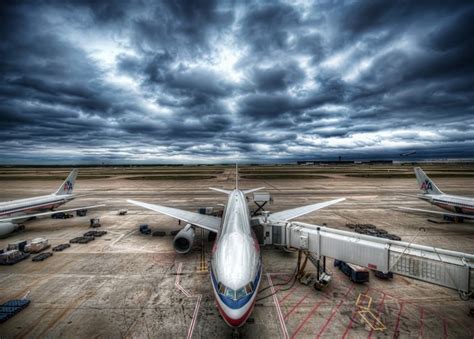 4K 5K Airplane Passenger Airplanes Sky HDR HD Wallpaper Rare