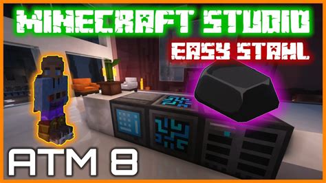 Minecraft Stahl Steel Herstellen ATM8 Mekanism Mod