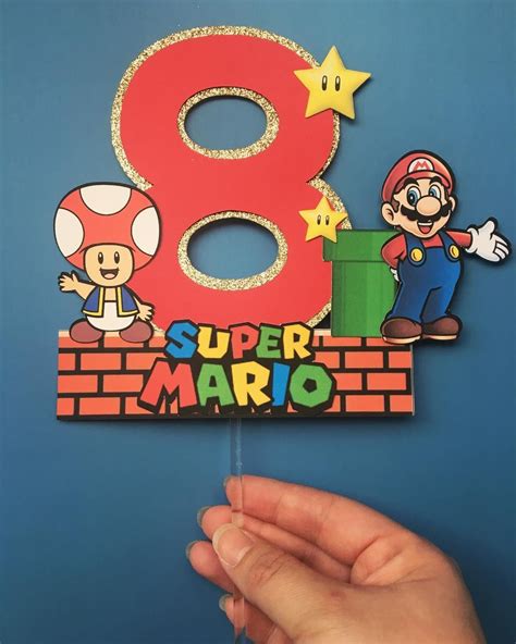 Super Mario Cake Toppers Australia At Arthur Masters Blog