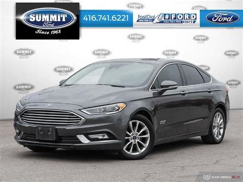 2018 Ford Fusion Energi Titanium Driver Assist Package Sunroof