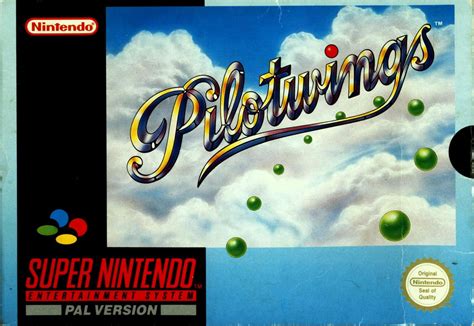 Pilotwings 1990 Snes Box Cover Art Mobygames