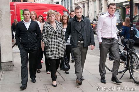 David Hoffman Photo Library | Ian Tomlinson's family arrive for the ...