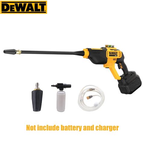 Dewalt Lave Auto Haute Pression Sans Fil Dcpw Pistolet Eau