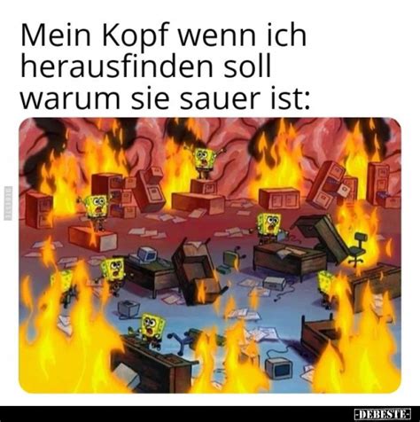 Mein Kopf Wenn Ich Herausfinden Soll Warum Sie Sauer Ist DEBESTE De