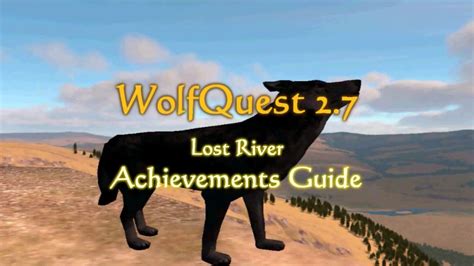 Wolfquest 27 • Lost River Achievements Guide Youtube