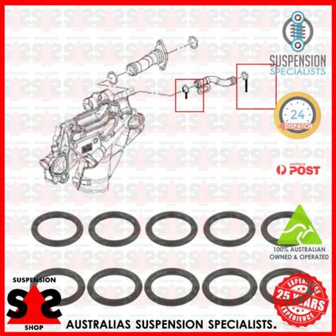 Gasket Coolant Flange Suit Toyota Hiace Commuter V Bus Trh2 Kdh2
