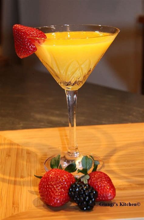 Mango Martini Recipe Mango Martini Martini Recipes Martini