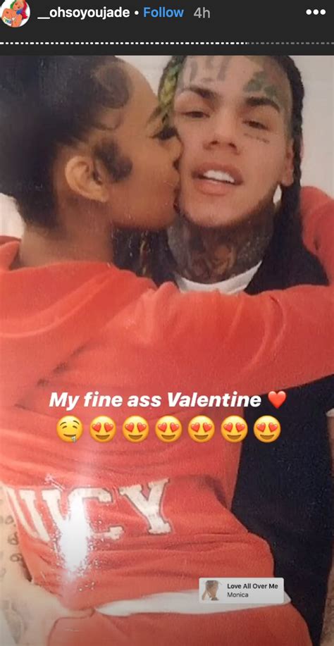 Tekashi69's Girlfriend Jade Misses 'Fine Valentine' Behind Bars