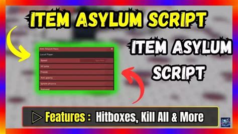 Item Asylum Script Hitboxes Kill All More