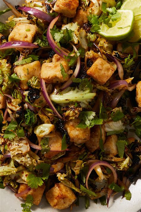 Crispy Tofu And Cabbage Stir Fry Dining And Cooking