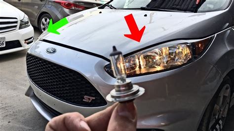 Ford Fiesta Headlight Bulb Replacement Mk St Youtube