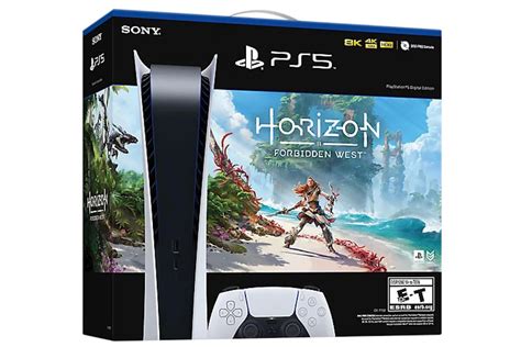 Sony Playstation 5 Ps5 Digital Edition Horizon Forbidden West Jpn Plug