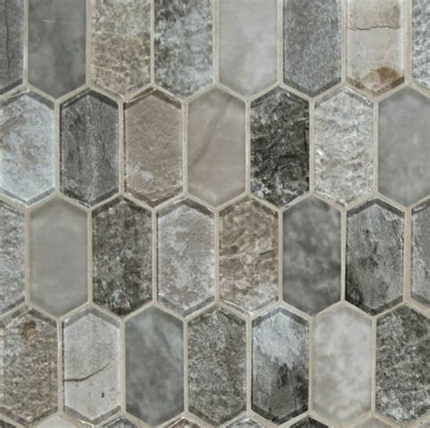 Savoy Picket Crystallized Glass Tile Mosaic