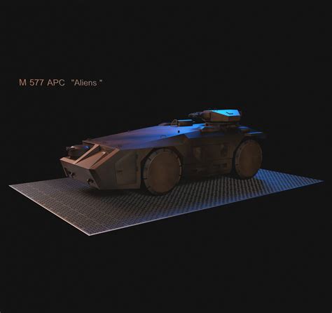 M 577 APC Alien CGTrader