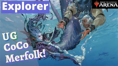 Ug Coco Merfolk Magic The Gathering Explorer Youtube