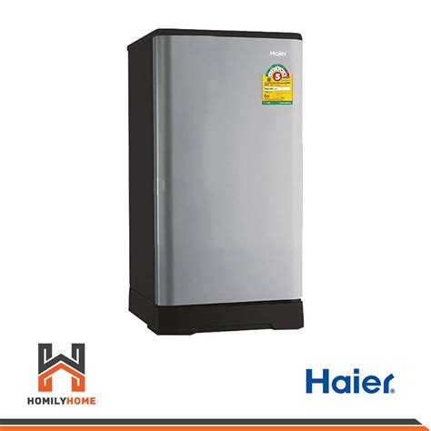 Haier ตู้เย็น 1 ประตู 5.2Q รุ่น HR-ADBX15-CS สีเงิน รุ่น HR-SD159C สี ...