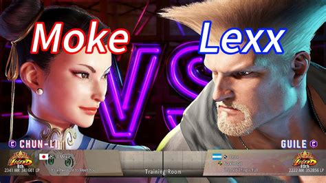 SF6Moke CHUN LI Vs Lexx GUILE Street Fighter 6 Ranked Matches YouTube