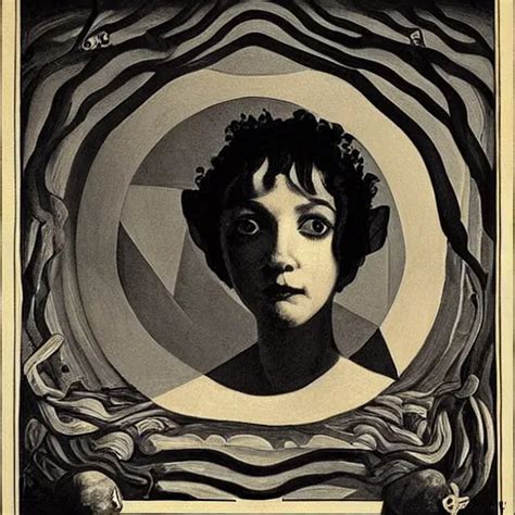 Portrait Of Zelda By Goya And Escher And Hogarth Stable Diffusion