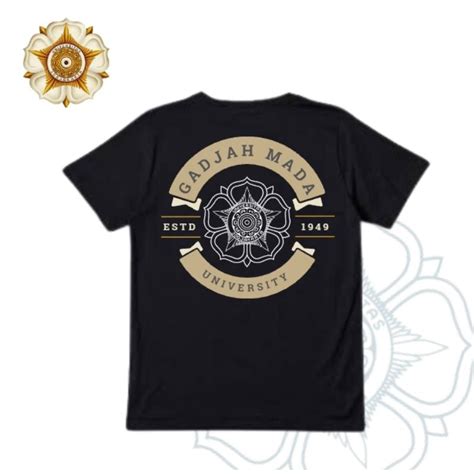 Jual T Shirt Ugm Logo Vintage Edisi Terbaru 2024 Universitas Gadjah