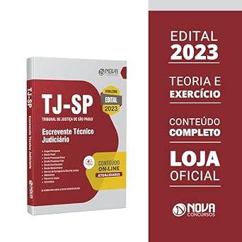 Apostila Tj Sp Escrevente T Cnico Judici Rio Amazon Br