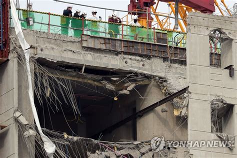 붕괴사고 화정아이파크 시행사 미등기전매경찰 압수수색종합2보 나무뉴스