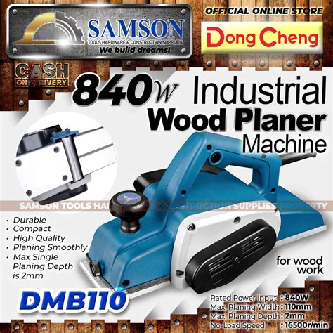 DONG CHENG 840W Electric Planer 110mm DMB110 SAMSON TOOLS Lazada PH