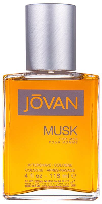 Jovan Musk After Shave Para Homens Notinopt