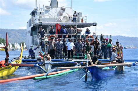 Dalam Rangka Menyambut HUT TNI AL Ke 77 Lanal Banyuwangi Mengelar