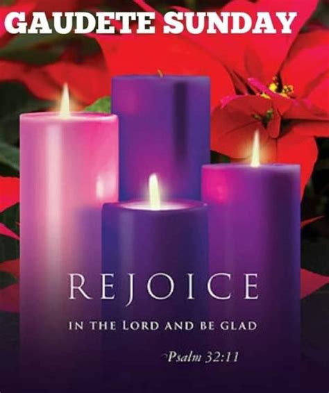 Gaudete Sunday The Third Sunday Of Advent 11 December 2022