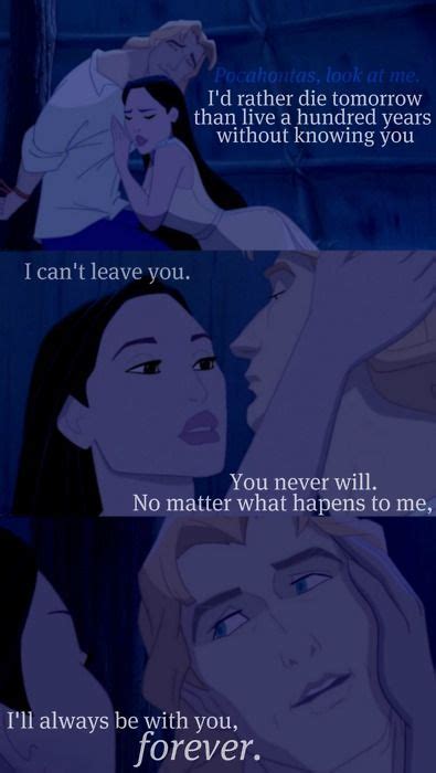 Pocahontas And John Smith Quotes