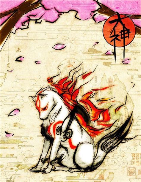 Pin By Kisslink Gmro On Kami Okami Amaterasu Art