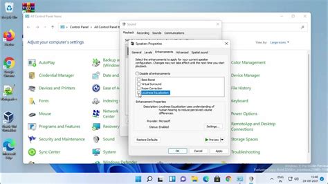 How To Enable Or Disable Loudness Equalization In Windows 11 Youtube