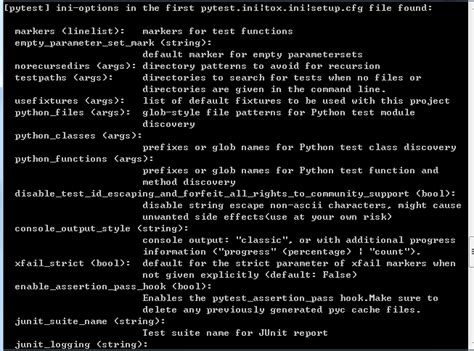 Pytest Pytest Ini Csdn