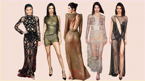 Kendall Jenner S Most Naked Outfits Kendall Jenner S Sexiest Dresses