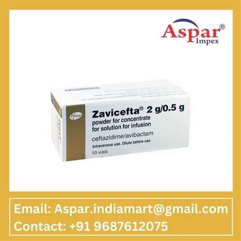 Zavicefta Ceftazidime Injection At Rs 101 Vial In Surat ID 23398759248