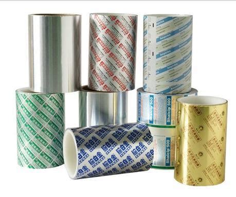 Ptp Pharmaceutical Blister Lidding Film Aluminium Foil Roll For Pills