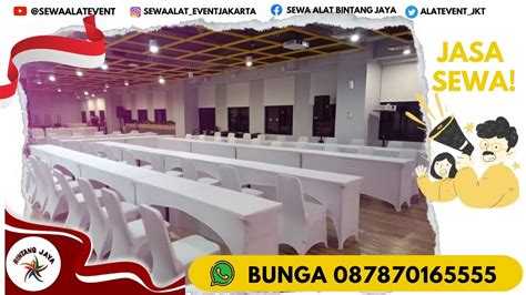 Sewa Meja Ibm Cover Putih Event Ramadhan Jakarta Free Ongkir