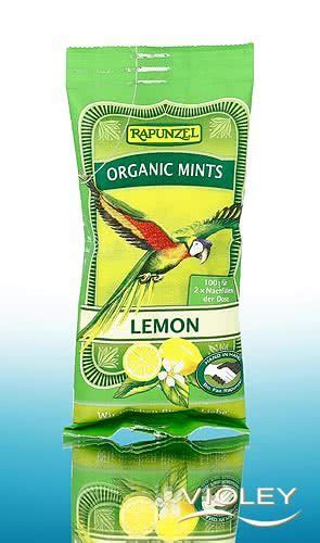 Rapunzel Organic Mints Lemon 100 G At Violey