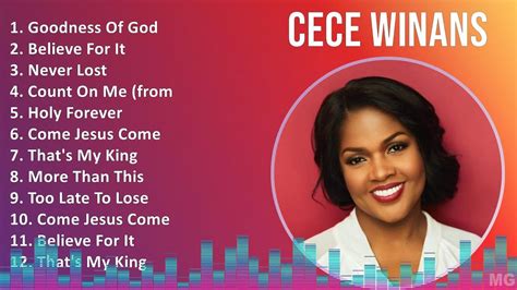 Cece Winans Mix Best Songs Goodness Of God Believe For It