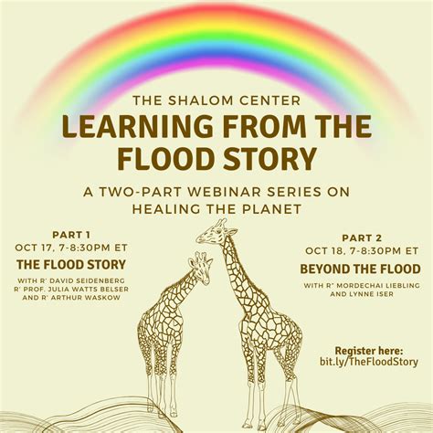 Learning from the “Great Flood” Story — The Shalom Center