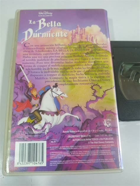 La Bella Durmiente Los Clasicos De Walt Disney Vhs Cinta Espa Ol Ebay