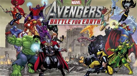 Marvel Avengers Battle For Earth Gameplay Walkthrough Movie Youtube